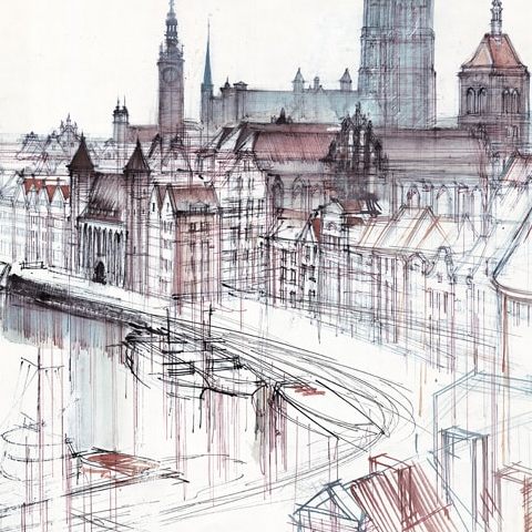 Gdańsk – panorama (1975)
