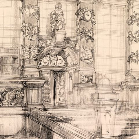 Gdańsk – Kamienica Złota przy Długim Targu (1959)