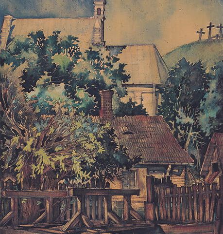 Kazimierz Dolny - Kościół Św. Anny (1950)