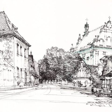 Kazimierz Dolny – ul. Lubelska (1985)