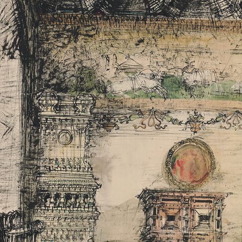 Kraków – Wawel, Sala Turniejowa (1958)