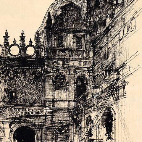 Krasiczyn – Zamek, kaplica zamkowa (1957)