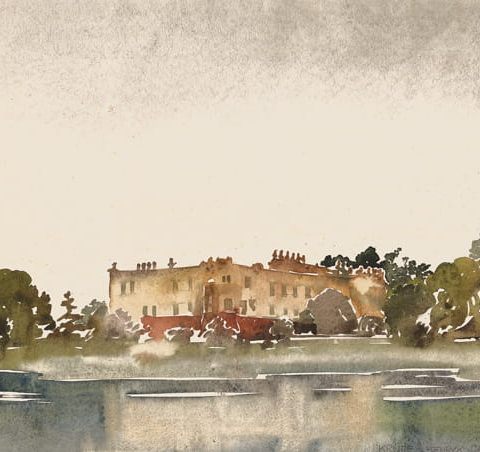 Krupe koło Krasnegostawu – zamek (1955)