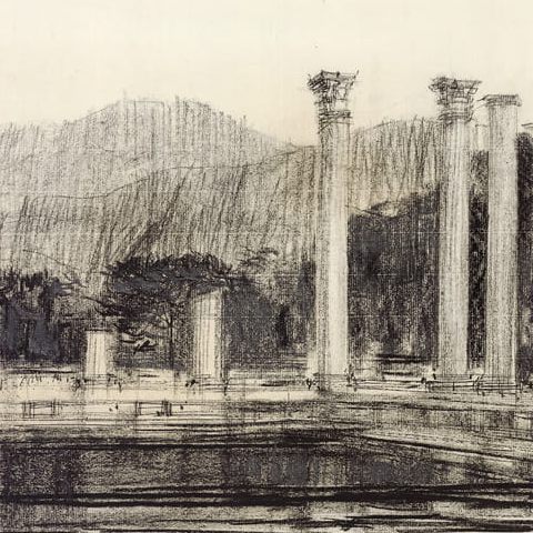 Rzym – Villa Adriana, Teatro Marittimo II (1963)