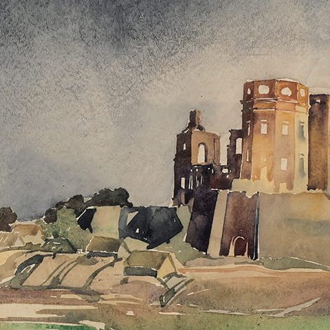 Ujazd – zamek (1955)