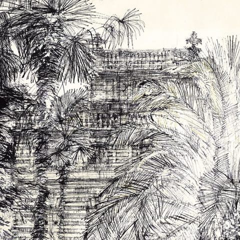 Warszawa – Łazienki, Biały Domek (1964)