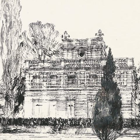 Warszawa – Łazienki, Biały Domek (II) (1964)