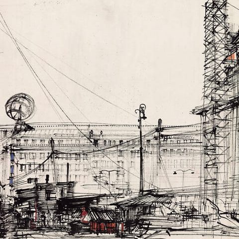 Warszawa – ul. Bracka (1958)