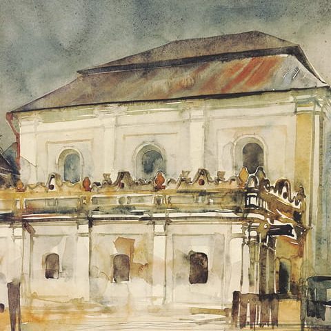 Włodawa – Synagoga (1955)